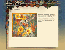 Tablet Screenshot of bella-designs.com